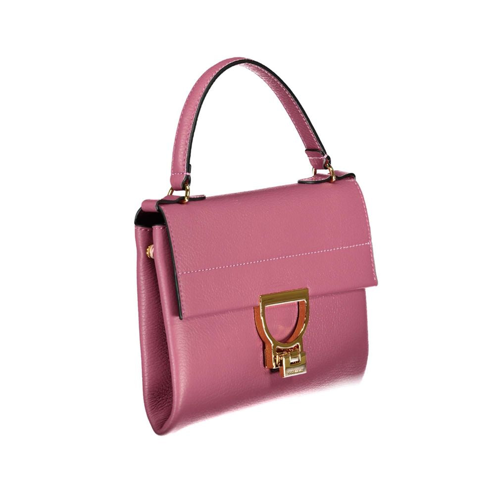  - Pink Leather Handbag