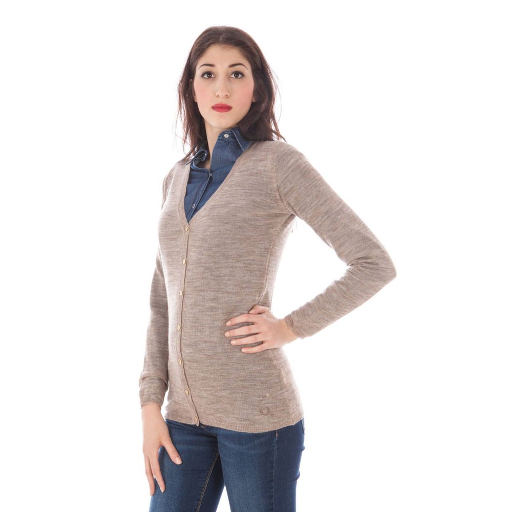 Beige Wool Sweater - The Luxe Alliance