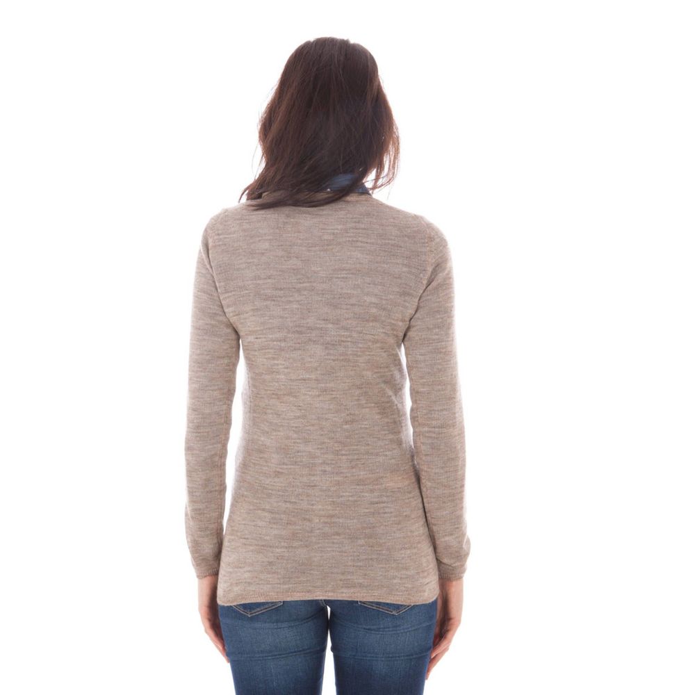  - Beige Wool Sweater