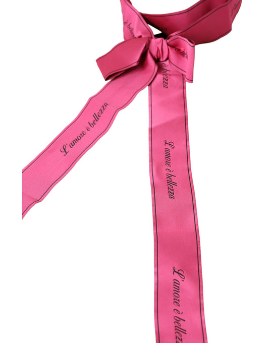  - Pink L'Amore E'Bellezza Waist Belt