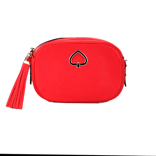  - Kourtney Small Stoplight Pebble Leather Camera Bag Crossbody Handbag