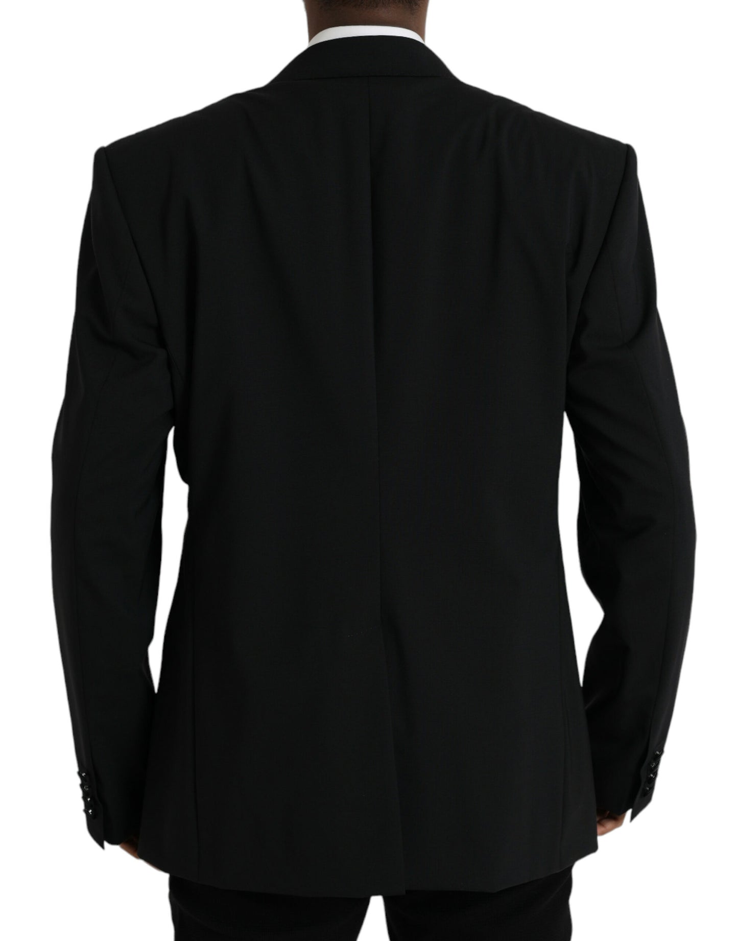  - Black SICILIA Single Breasted Coat Blazer