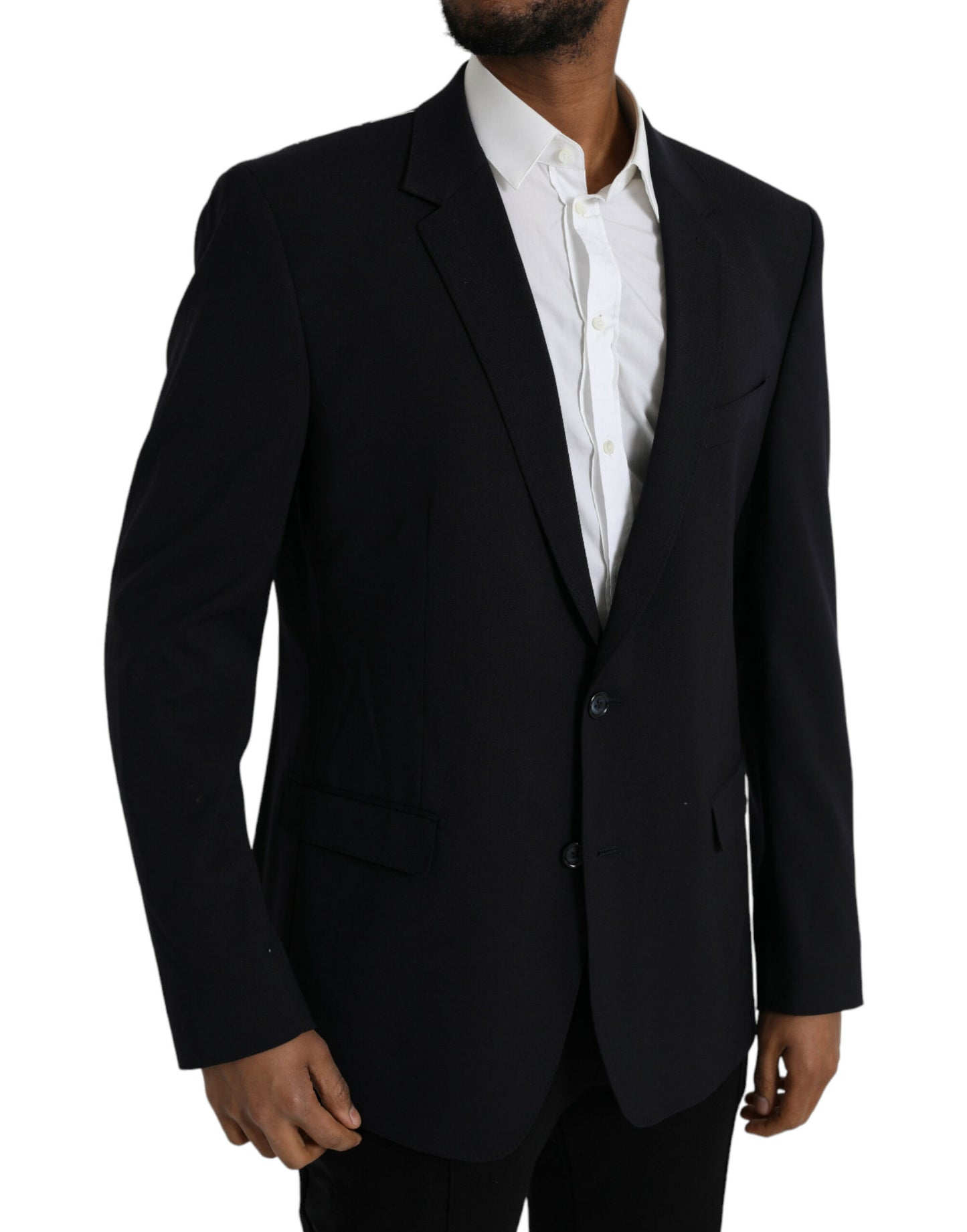  - Black MARTINI Single Breasted Coat Blazer