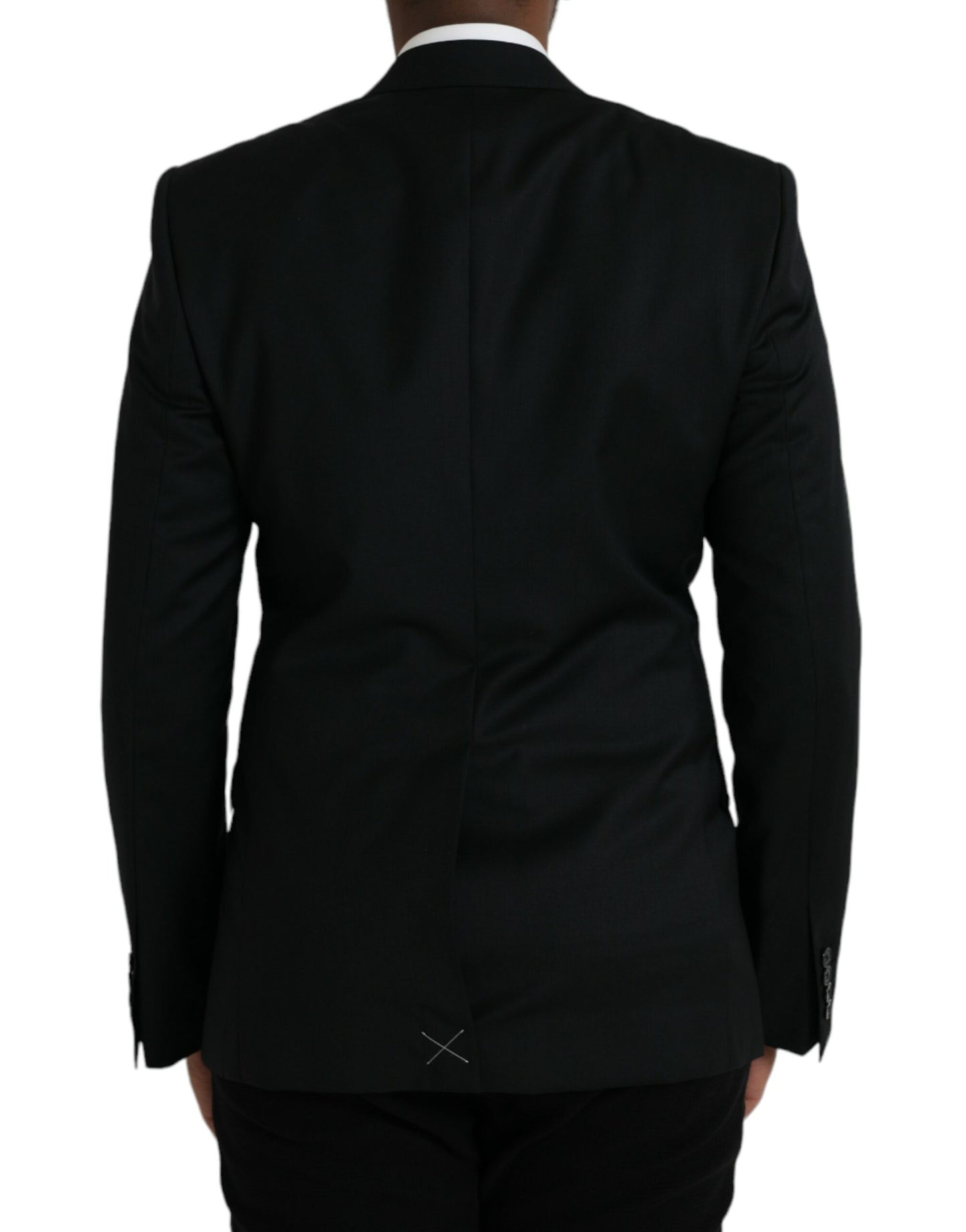  - Black Wool MARTINI Single Breasted Blazer