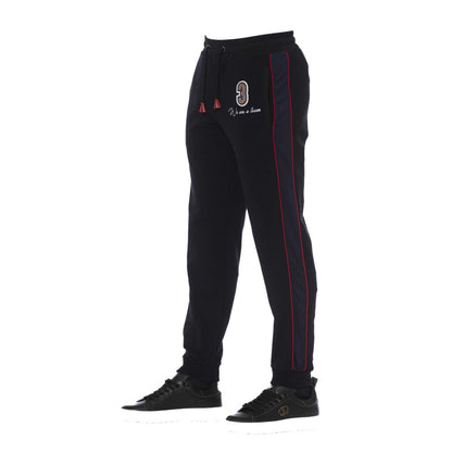  - Black Cotton Men Sports Pant