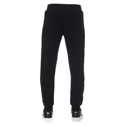  - Black Cotton Men Sports Pant