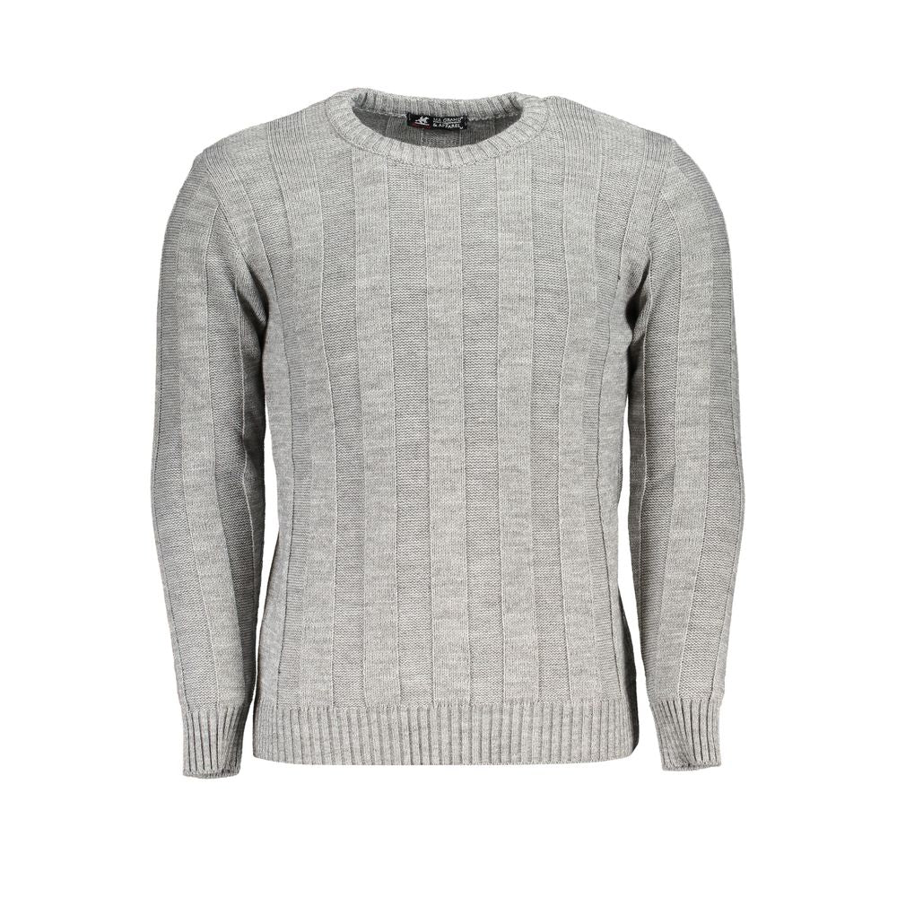 Gray Fabric Sweater