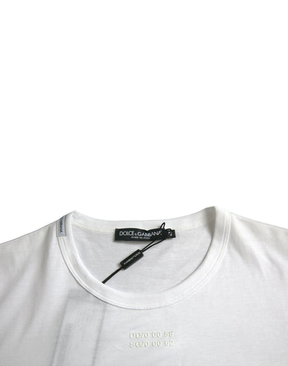  - White Cotton Pocket Short Sleeves T-shirt