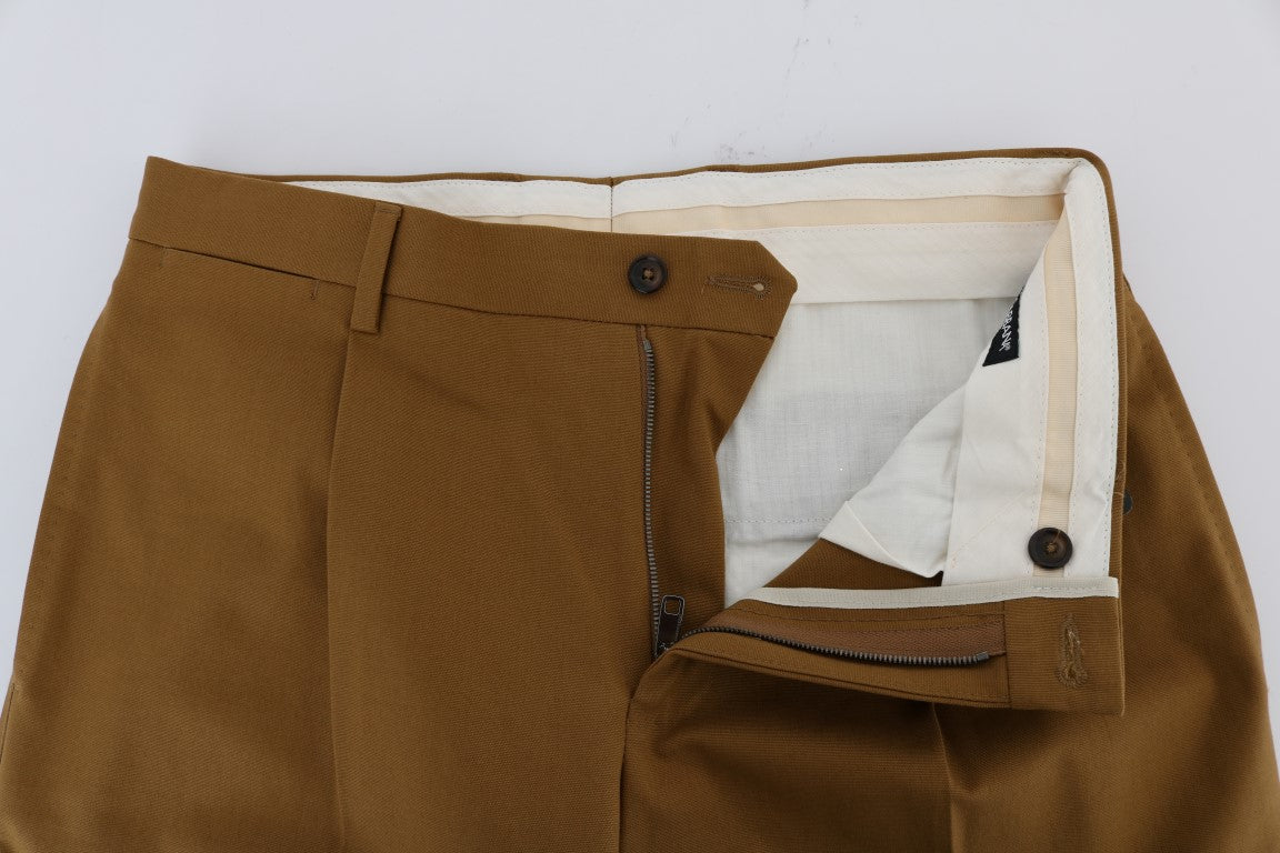  - Elegant Brown Formal Trousers for Men