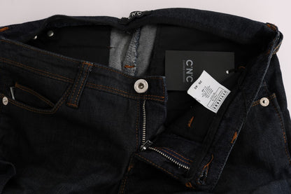  - Chic Gray Slim Fit Denim