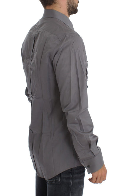 - Elegant Slim Fit Cotton Dress Shirt