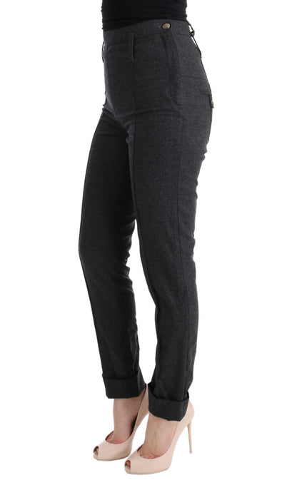  - Chic Gray Casual Skinny Pants