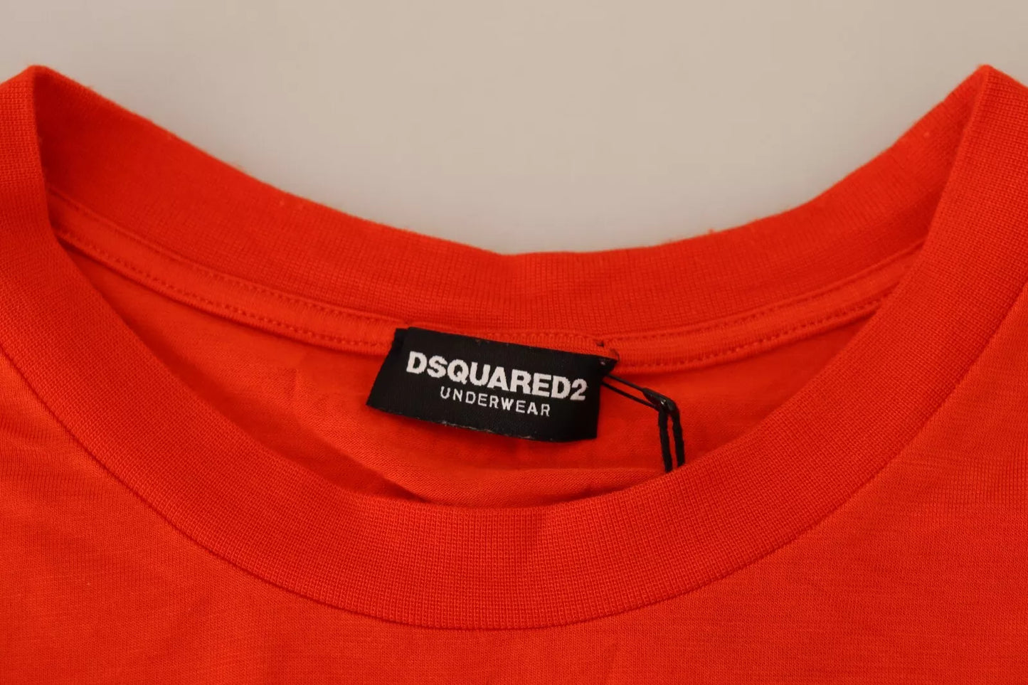  - Orange Modal Short Sleeves Crewneck T-shirt