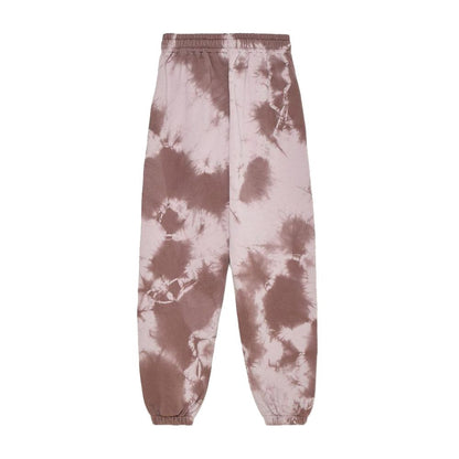 Hinnominate Brown Tie Dye Comfort Cotton Sweatpants