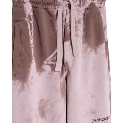 Hinnominate Brown Tie Dye Comfort Cotton Sweatpants