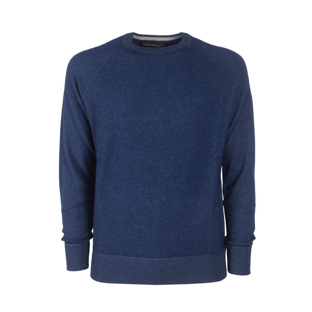  - Elegant Cashmere Crew Neck Sweater