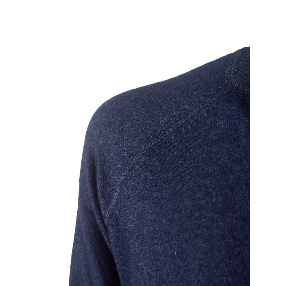  - Elegant Cashmere Crew Neck Sweater