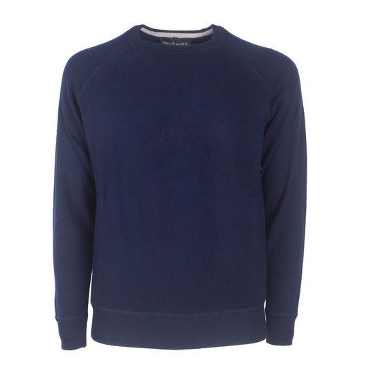  - Elegant Dark Blue Cashmere Sweater