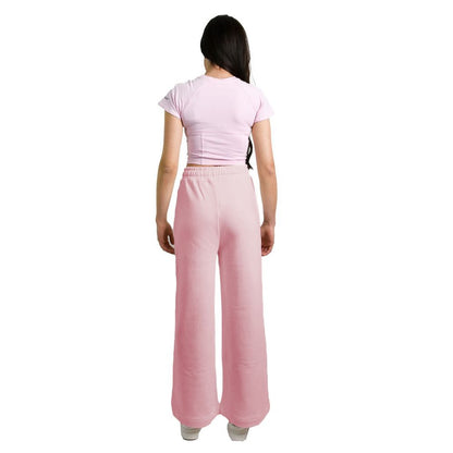 Chic Pink Palazzo Pants with Drawstring - The Luxe Alliance