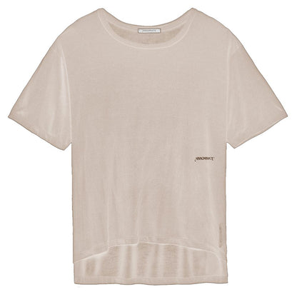 Elegant Oversized Modal Tee with Logo - The Luxe Alliance