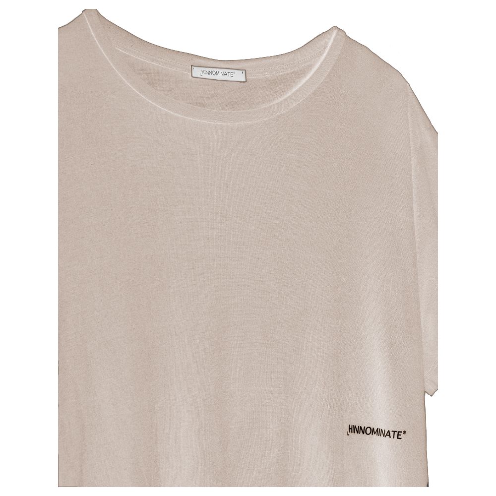 Elegant Oversized Modal Tee with Logo - The Luxe Alliance