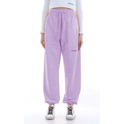 Plush Cotton Sweatpants with Logo Detail - The Luxe Alliance