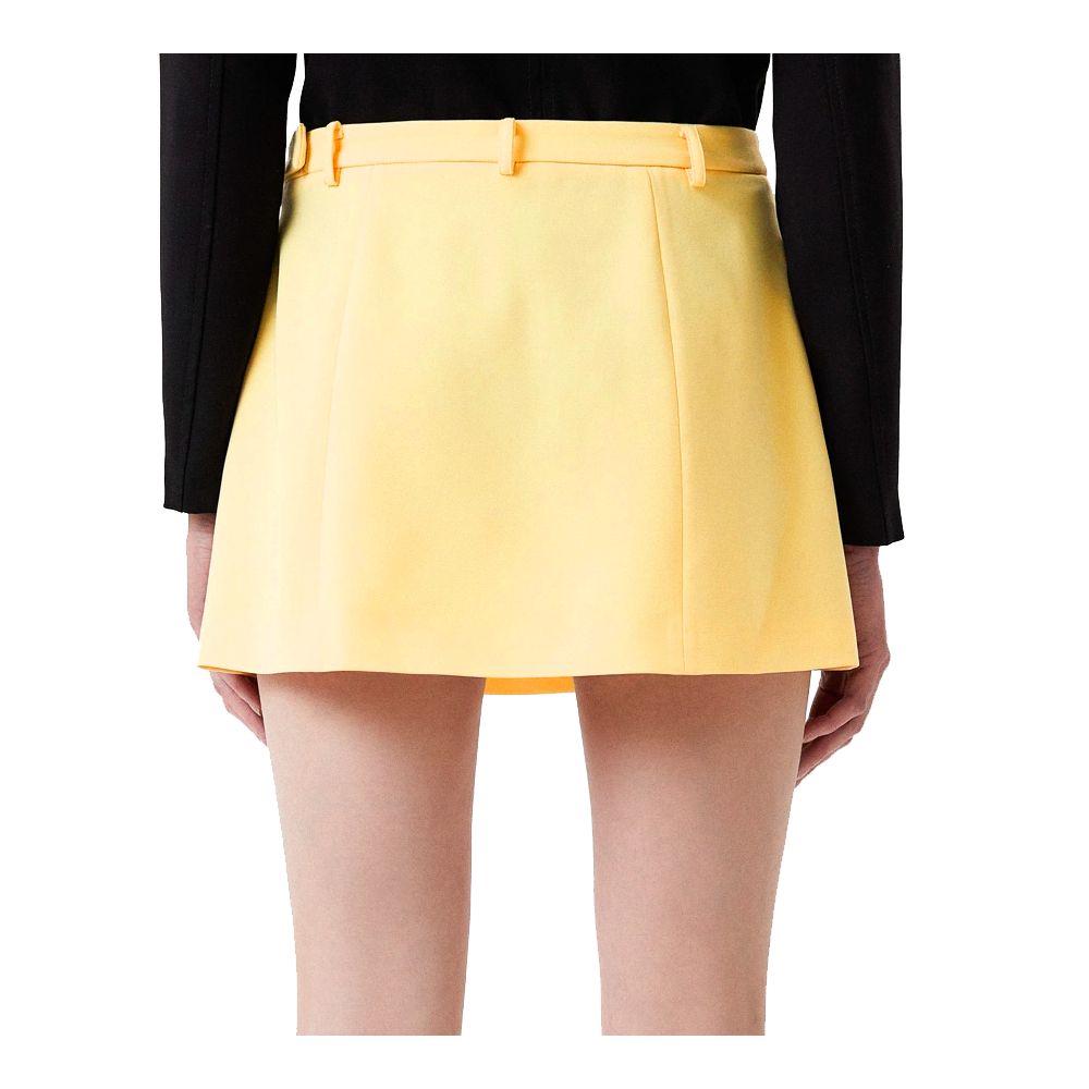  - Yellow Polyester Skirt