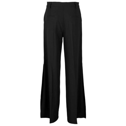  - Black Polyester Jeans & Pant