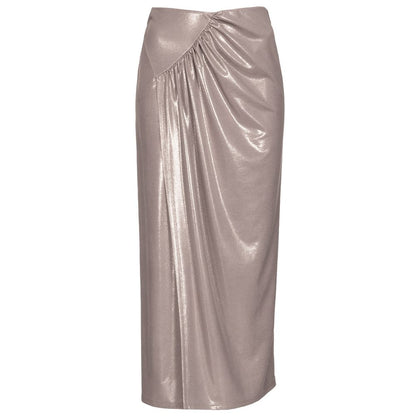  - Beige Polyester Skirt