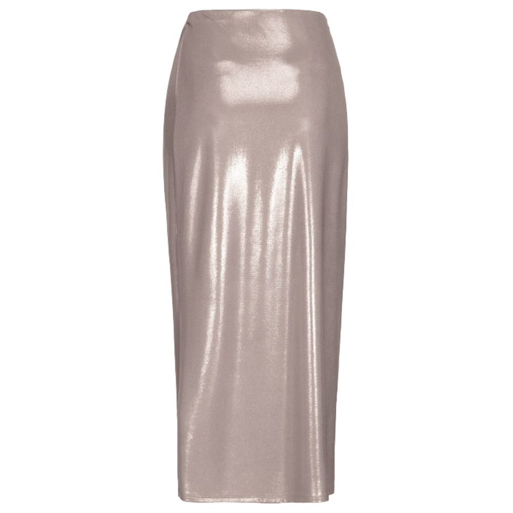  - Beige Polyester Skirt