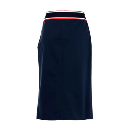  - Blue Viscose Skirt