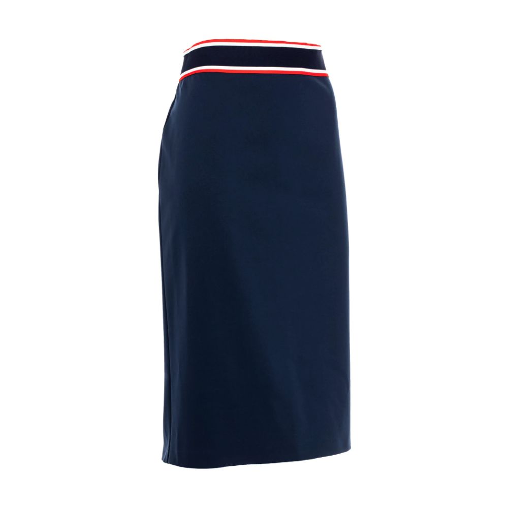  - Blue Viscose Skirt