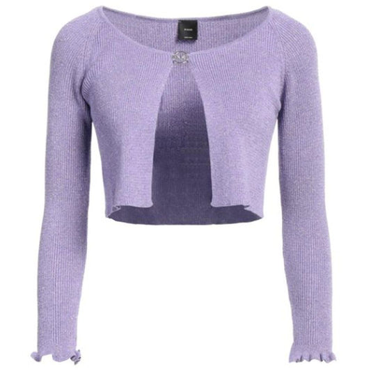 Purple Viscose Sweater - The Luxe Alliance