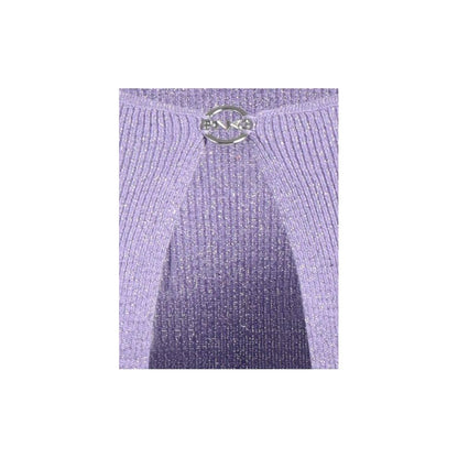 Purple Viscose Sweater - The Luxe Alliance