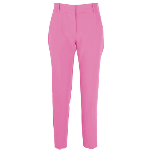 Pink Polyester Jeans & Pant - The Luxe Alliance