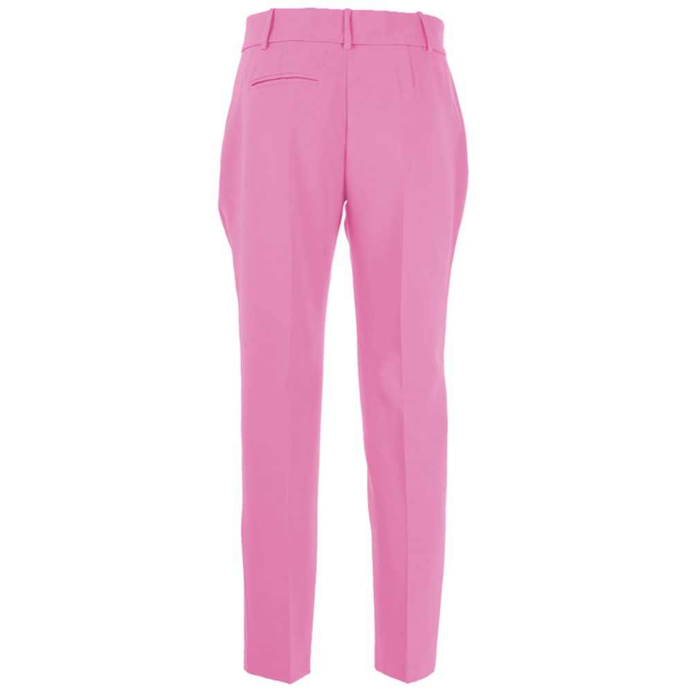 Pink Polyester Jeans & Pant - The Luxe Alliance