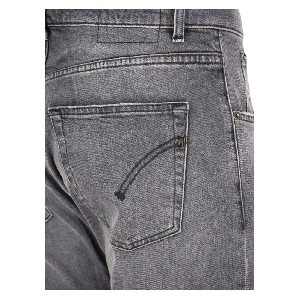  - Chic Grey Dian Jeans with Distressed Detailing