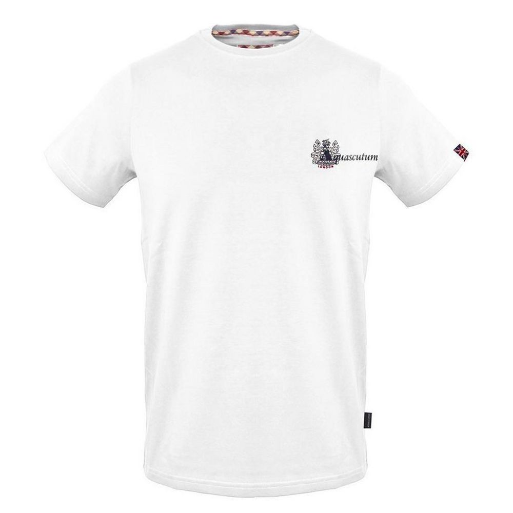 White Cotton T-Shirt - The Luxe Alliance