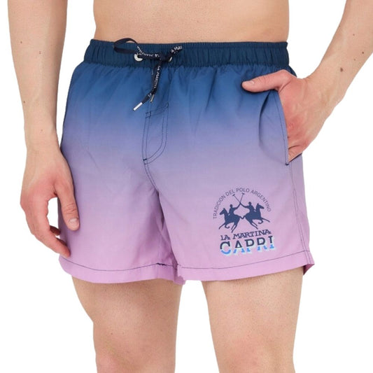  - Dapper Multicolor Men's Boxer Swim Shorts