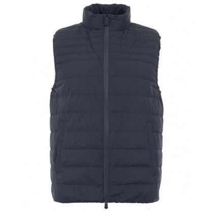 Sleek Blue Puffer Vest for a Modern Look - The Luxe Alliance