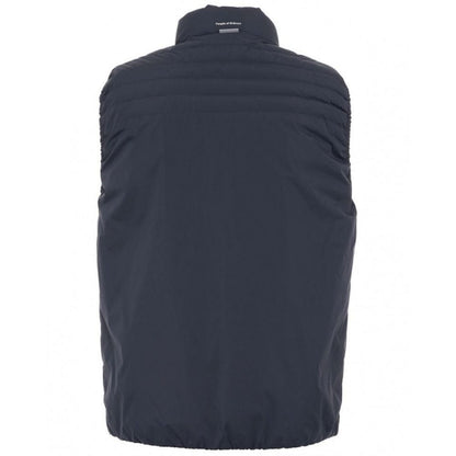 Sleek Blue Puffer Vest for a Modern Look - The Luxe Alliance