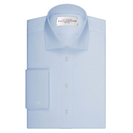  - Light Blue Cotton Men Shirt