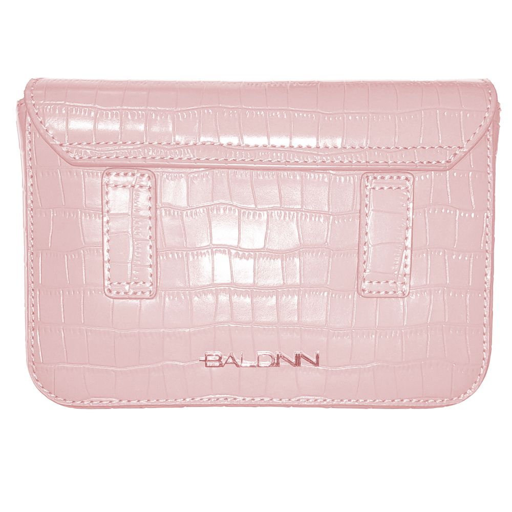  - Chic Python Print Calfskin Clutch