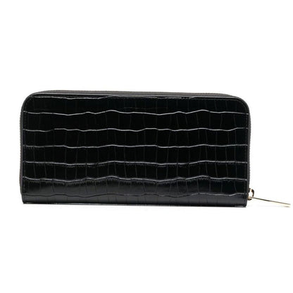  - Elegant Croco Print Leather Wallet