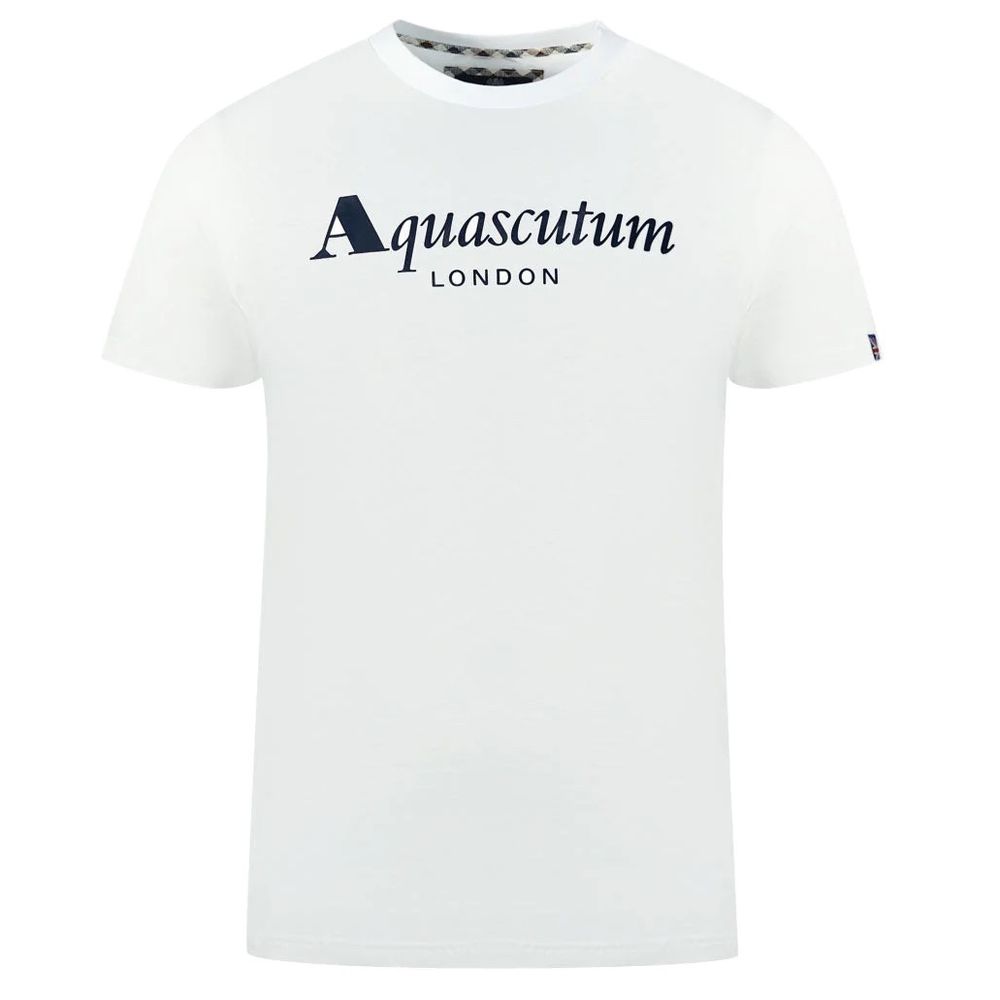 White Cotton Men T-Shirt - The Luxe Alliance