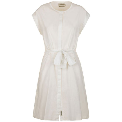 White Cotton Women Dress - The Luxe Alliance