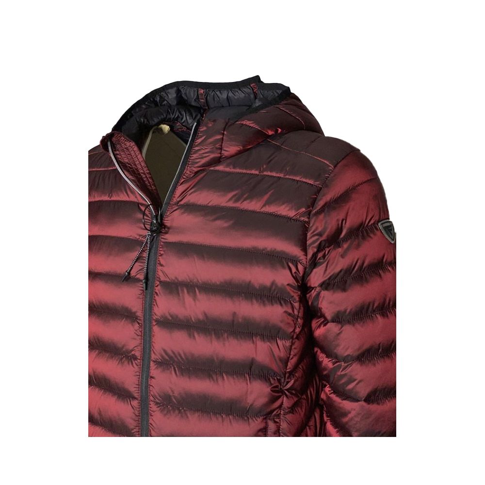  - Elegant Pink Padded Jacket with Hood