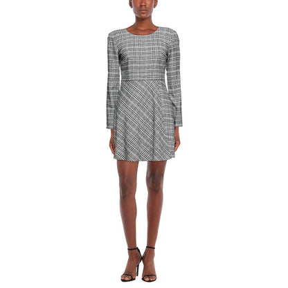  - Chic Prince of Wales Check Short Dress