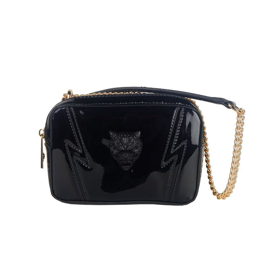  - Elegant Black Chain Strap Shoulder Bag