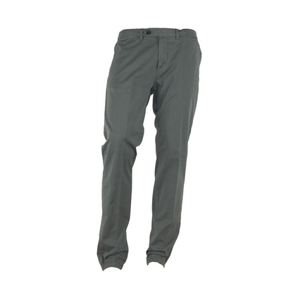  - Elegant Summer Italian Cotton Trousers